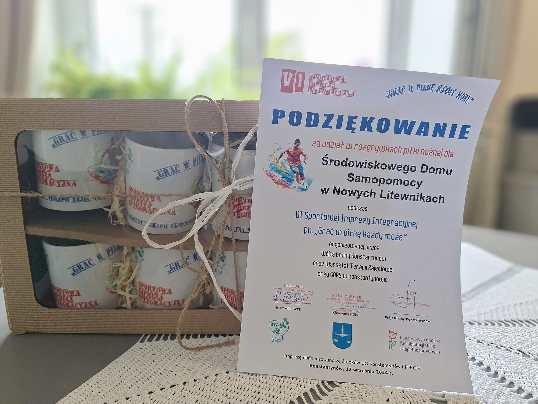 Grać w piłkę każdy może