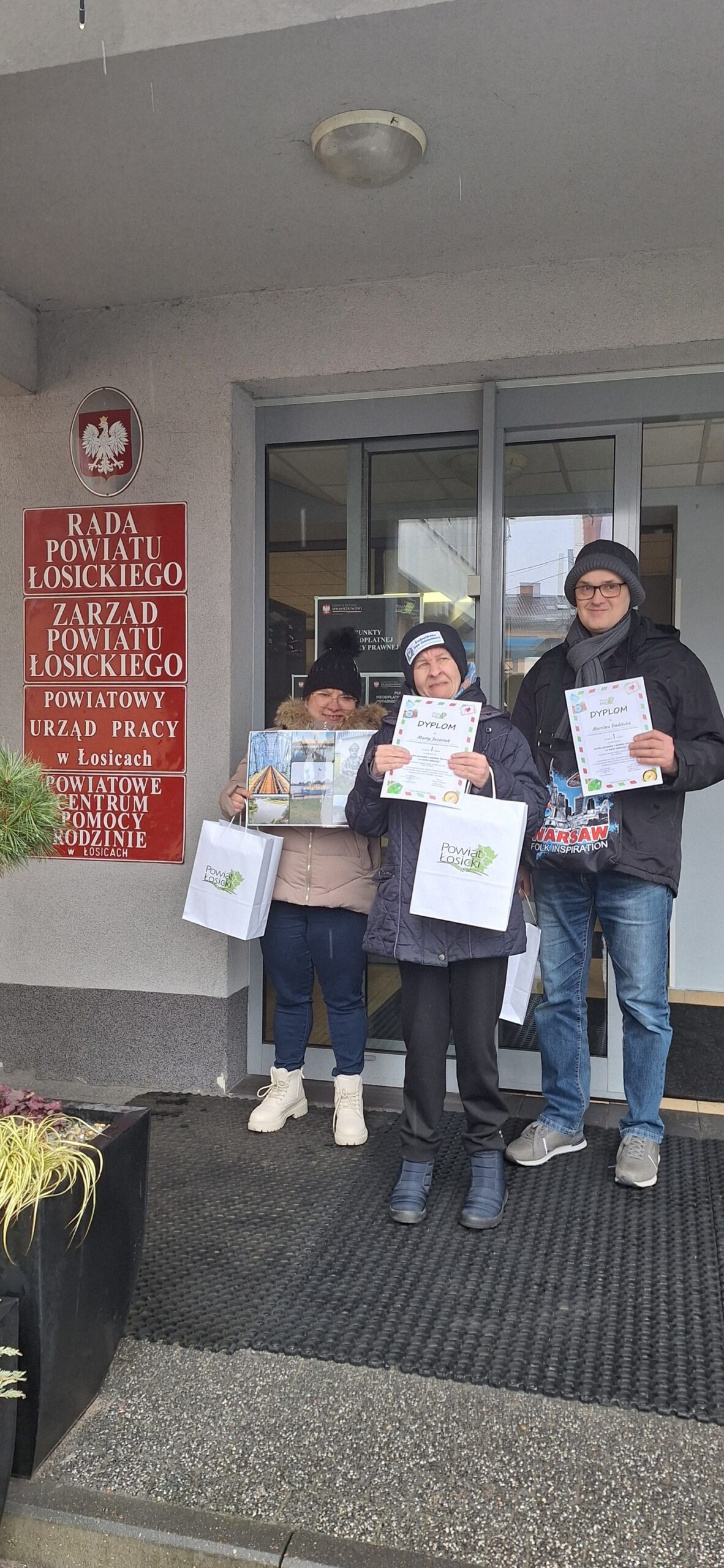 Kartka z powiatu łosickiego- Konkurs